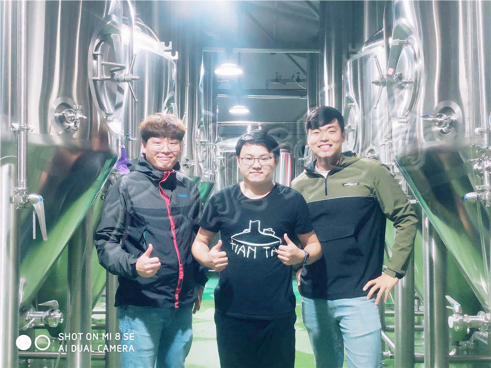 韓國3000噸啤酒廠項(xiàng)目